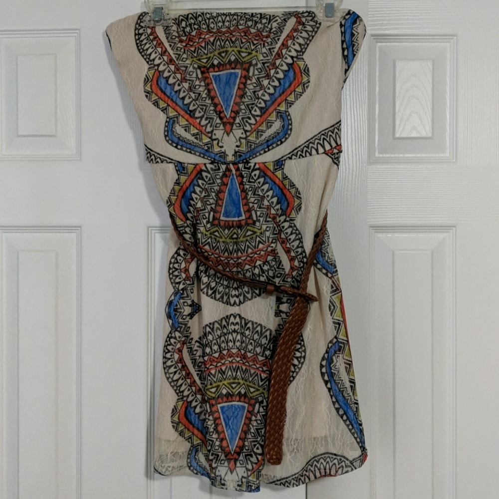 Strapless dress